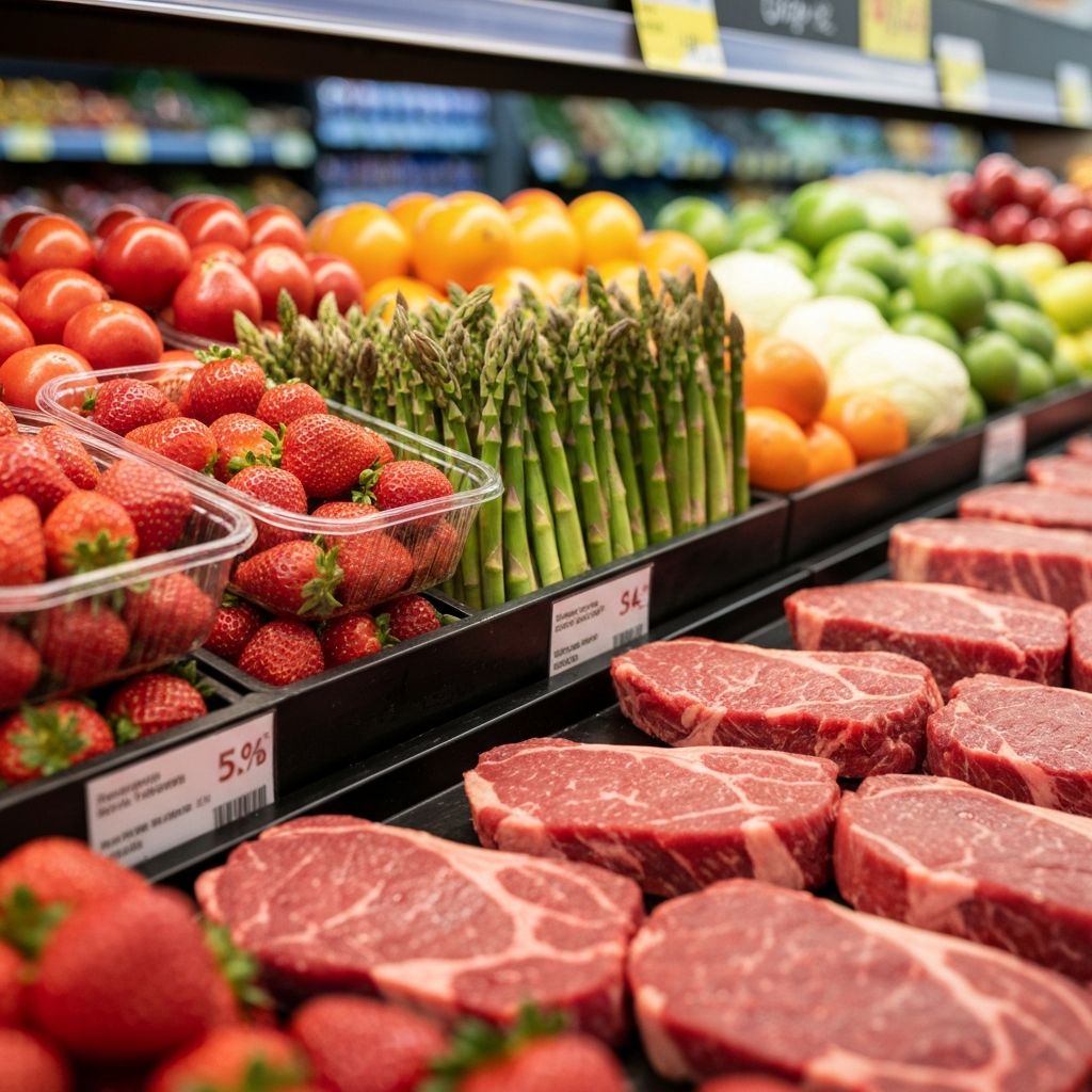 Frische Saisonprodukte